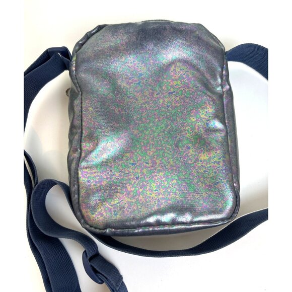 Jansport Weekender Mermaid Shiny Holographic Adjustable Strap Crossbody Bag - Picture 6 of 11